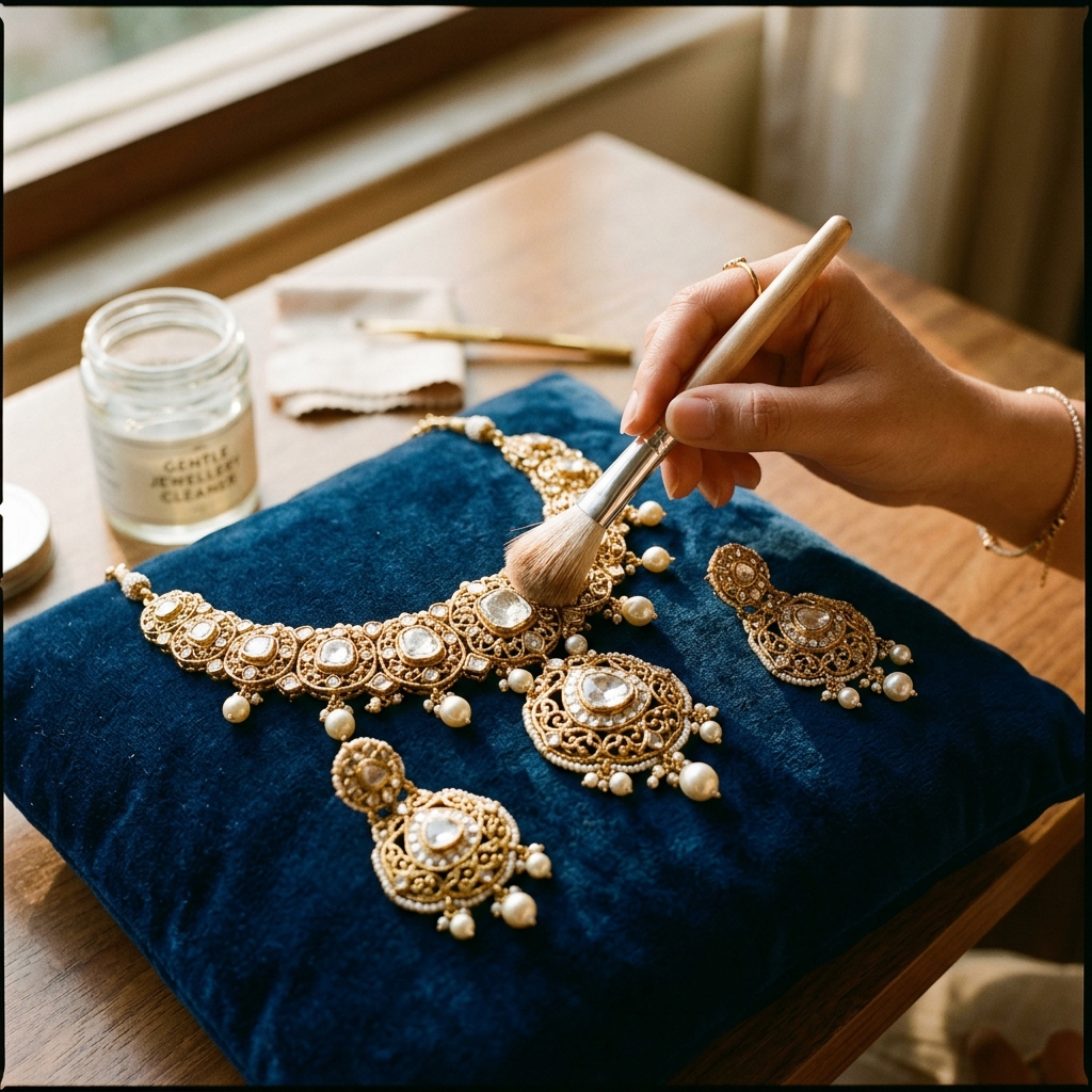 Polki Jewellery Care